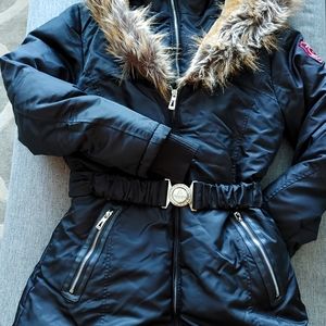 Addiction Winter Parka - Black - Size Medium
